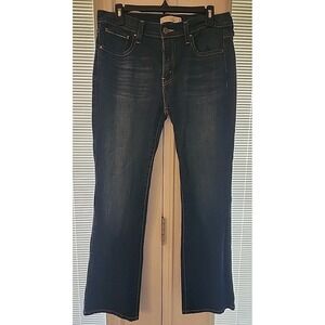 Levi's 515 Jeans Women's 10 Blue Dark‎ Wash Boot Cut Jeans